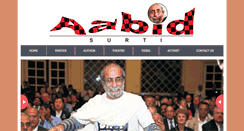 Desktop Screenshot of aabidsurti.in